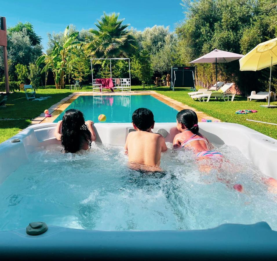 Ilafe Farmhouse, Villa Avec Piscine Chauffee Privee Et Jacuzzi Pour Familles マラケシュ エクステリア 写真